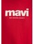 Mavi Logo Baskılı Kapüşonlu Kırmızı Sweatshirt 168334-35476 7