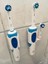 Oral-B Vitality 3709 Elektrikli Diş Fırçası + Yedek Duvar Montajı (Sadece Plastik Aparattır!!!) 3D 1