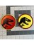 Jurassic Park Coasters (Sadece Plastik Aparattır!!!) 3D 1
