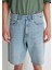 Isac 90lar Vintage Açık Mavi Jean Şort 0410679-87140 6