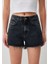 Cherry 90lar Gri Jean Şort 1410022-87071 6