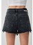 Cherry 90lar Gri Jean Şort 1410022-87071 7