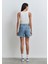 Millie 90lar İndigo Mavisi Jean Şort 1458987073 6