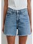 Millie 90lar İndigo Mavisi Jean Şort 1458987073 8