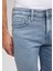 Brian Sporty Puslu Açık Mavi Jean Şort 0418487659 7