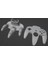N64 Kontrolör Kabuğu (Sadece Plastik Aparattır!!!) 3D 1