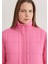 Dik Yaka Pembe Şişme Mont 1110260-86413 6