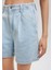 Mandy Akdeniz Açık Mavi Jean Şort 1410121-87997 6