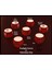 Sevgililer Günü / Kadınlar / Anneler Günü Için Tealight Kapakları (Sadece Plastik Aparattır!!!) 3D 3