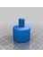 Mikrofondan Tripod Adaptör Plakası (1/4-20 Dişi Ila 3/8-16 Erkek) (Sadece Plastik Aparattır) 3D 1