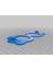 Bluey Rita Gözlükleri (Sadece Plastik Aparattır!!!) 3D 2