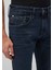 Jake Lux Black Puslu Vintage Koyu Mavi Jean Pantolon 0042287868 6