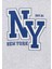 NY Baskılı Gri Sweatshirt 6S10065-88467 6