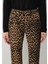 Maria Leopar Baskılı Jean Pantolon 101225-88485 8
