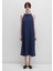 Lacivert Midi Elbise 1310770-70487 4