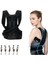 Dik Duruş Destekli Spor Bel ve Sırt Kemeri, Unisex Rahat Kullanım 4