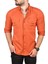 Slim Fit Dar Kesim Pamuklu Spor Gömlek Çıtçıtlı Likralı Gabardin Gömlek 2300421 2