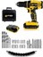 Darbeli Metal Şanzumanlı Çift Akülü Matkap Seti, 27 Parça Uç ile Güç ve Konfor 1