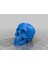 Kafatası Düşük Resim Yazdırılabilir Kapalı Mesh (Sadece Plastik Aparattır!!!) 3D 3