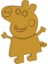 Peppa Pig Kurabiye Kalıbı Peppa Wutz Kurabiye Kalıbı (Sadece Plastik Aparattır!!!) 3D 4