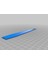 Lazer Kesme Spatula (Sadece Plastik Aparattır!!!) 3D 3
