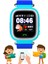 Mavi Renkli Çocuklar Için Akıllı Gps Takip Saati, Güvenli ve Eğlenceli Kullanım 2