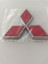 Mitsubishi L300 Bagaj Arma Logo 10 cm Bantlı 1986-2000 Oto Aksesuar Krom Plastik 5