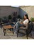 Metal Bahçe Mobilyası Takımı 2+1+1 ve Sehpa – Dış Mekan Oturma Grubu Balkon Teras Kafe Restoran Kullanımı Için – Modern ve Dayanıklı Tasarım 3