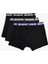 Yeni Sezon 3'lü Boxer Seti Oversize Slogan Baskılı Pamuklu 2