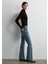 Isabella Iconic Zımparalı Indigo Mavisi Jean Pantolon 1010924-89503 8