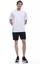 Yeni Sezon Beli Lastikli Bermuda Fermuarlı Cep Detaylı Oversize Erkek Spor Şort 2