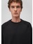 Bisiklet Yaka Siyah Basic Sweatshirt 0S10295-900 7