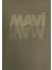 Mavi Logo Baskılı Kapüşonlu Haki Sweatshirt 0611317-71546 8
