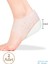 Şeffaf Gizli Topuk 3,5 cm Boy Uzatıcı Ayakkabı Tabanlığı 1