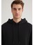 Kapüşonlu Siyah Sweatshirt 0S10330-900 6