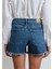 Heidi 90lar İndigo Mavisi Jean Şort 1410057-88757 9
