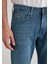 Martin Mavi Black Puslu Vintage Koyu Mavi Jean Pantolon 0037889348 7