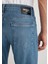Martin Mavi Black Puslu Vintage Koyu Mavi Jean Pantolon 0037889348 8