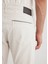 Jake Mavi Black Ekru Comfort Gabardin Pantolon 0042289464 8