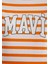 Mavi Logo Baskılı Çizgili Turuncu Tişört 1611360-89585 8