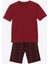 Yeni Sezon Standart Kalip Erkek Sortlu Pijama Takimi - S55542Z8 5