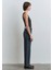 Leila Mavi Premium Gölgeli Koyu Mavi Jean Pantolon 1010600-89936 6