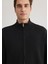 Yarı Fermuarlı Siyah Sweatshirt 0S10331-900 6
