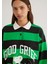 Peanuts Baskılı Siyah Sweatshirt 1S10342-89943 6