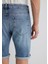 Tim Street Gölgeli Indigo Mavisi Jean Şort 0428489643 9