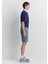 Rotterdam MV91 Street Indigo Mavisi Jean Şort 0410185-89128 6