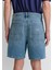 Rotterdam MV91 Street Indigo Mavisi Jean Şort 0410185-89128 8