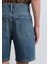 Houston Street Indigo Mavisi Jean Şort 0410672-89805 7
