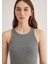 Halter Yaka Gri Basic Atlet 1612462-83096 6