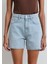 Verna Mavi Premium Buz Mavi Jean Şort 1410059-89754 8